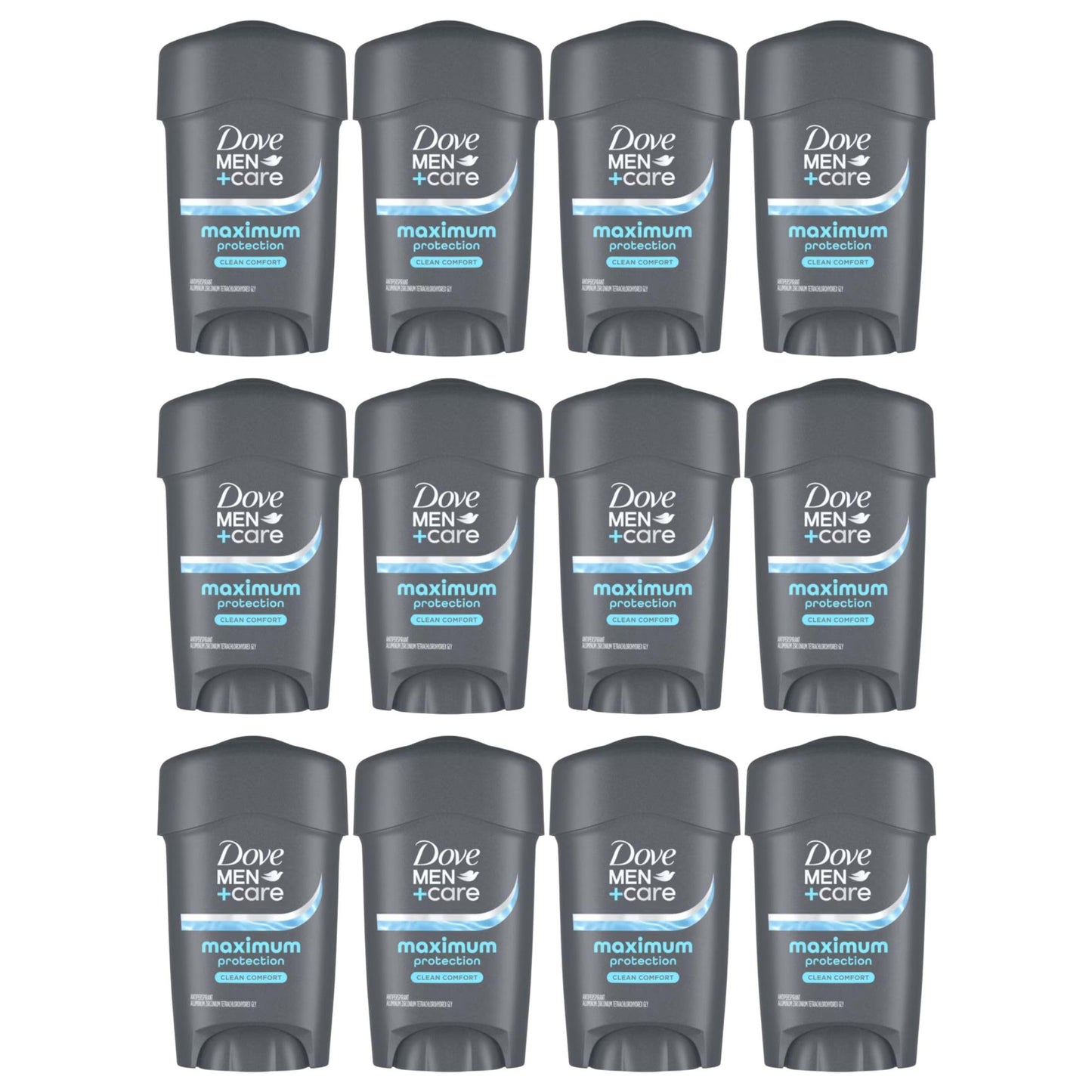 Dove Men + Care Clinical Protection Antiperspirant Deodorant Solid Clean Comfort 1.70 oz (Pack of 12) Beauty and Personal Care Dove