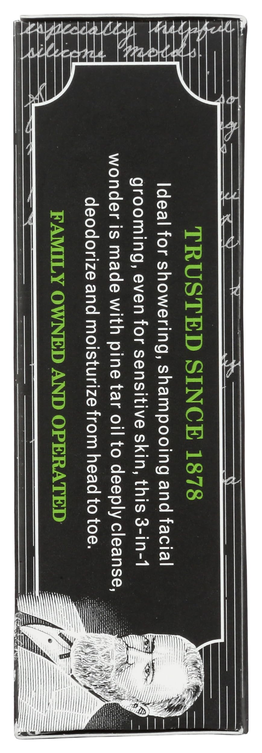 Grandpas Wonder Pine Lathers White Tar Bath Bar Soap - 3.25 Oz Beauty & Personal Care The Grandpa Soap Company