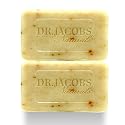 Dr Jacobs Naturals, Triple Milled Loofah Exfoliating Castile Bar Soap (Pack of 2) - Free of Parabens, Sulfates, Synthetics, Gltuen and GMO (Luscious Beauty & Personal Care DR.JACOBS NATURALS