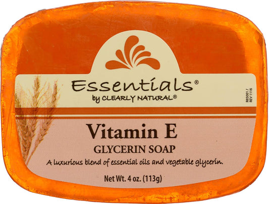 Clearly Natural Glycerine Bar Soap Vitamin E - 4 oz, 12 pack Beauty & Personal Care Clearly Natural