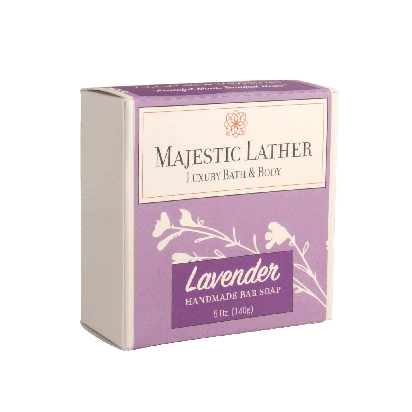 Majestic Lather Lavender Luxury Handmade Bar Soap for Face & Body - Gentle Skin Soothing, Moisturizing and Nourishing. Vegan & Cruelty Free. Natural Beauty & Personal Care Majestic Lather