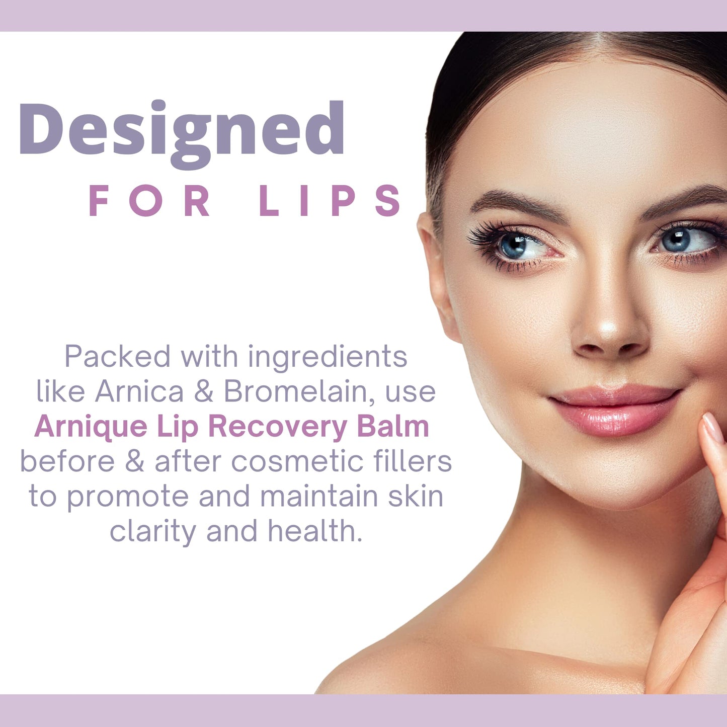 Arnique Arnica Lip Balm - Lip Filler Aftercare Balm with Arnica Montana and Bromelain, Soothing Topical Masque for Lip Flip, Injections, and Cosmetic Beauty & Personal Care Arnique