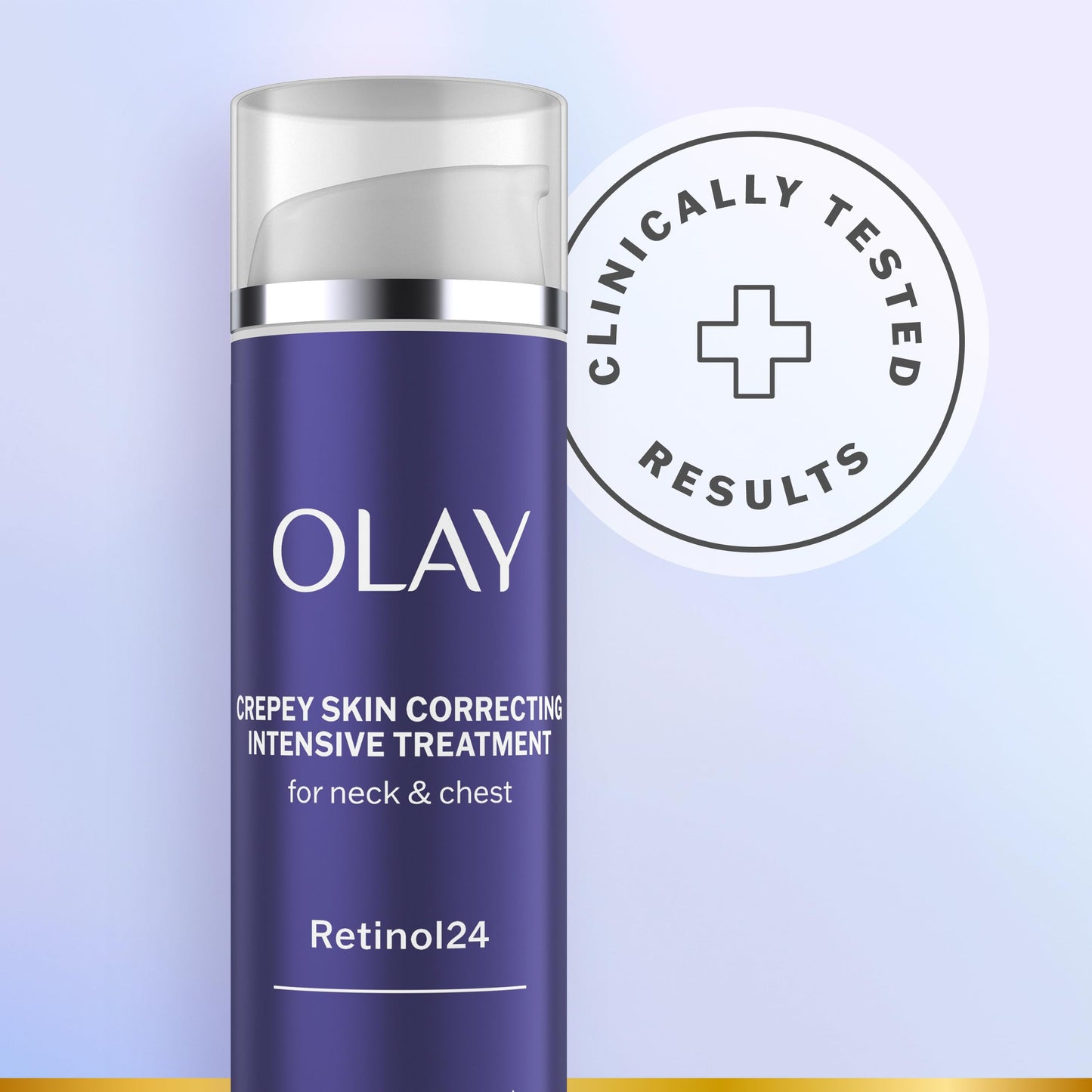 Olay Treatment Cream Intensive Crepey Skin Correcting for Neck & Chest with Retinol24, Vitamin B3 Complex, Deeply Hydrates, Renews & Smoothes Skin Beauty & Personal Care Olay