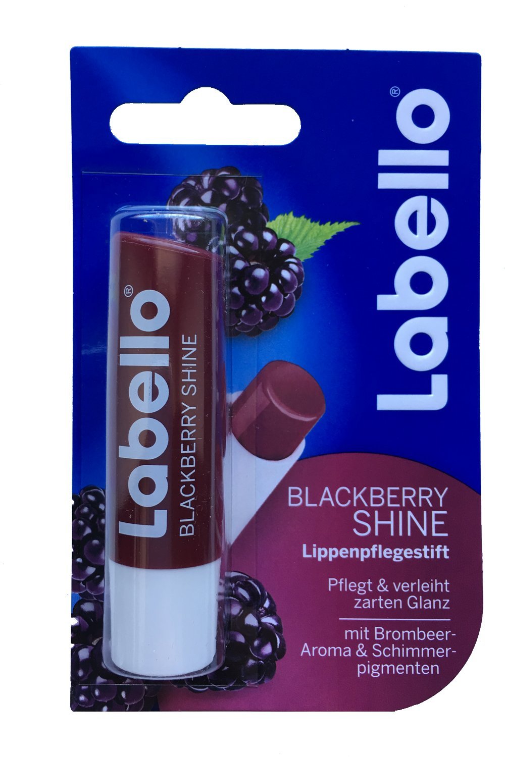 Lip Balm Bundle containing 6 Different Labello Lip Balms - Pearly Shine, Cherry Shine, Mango, Black berry Shine, Soft Rose, Watermelon Shine Beauty and Personal Care Labello