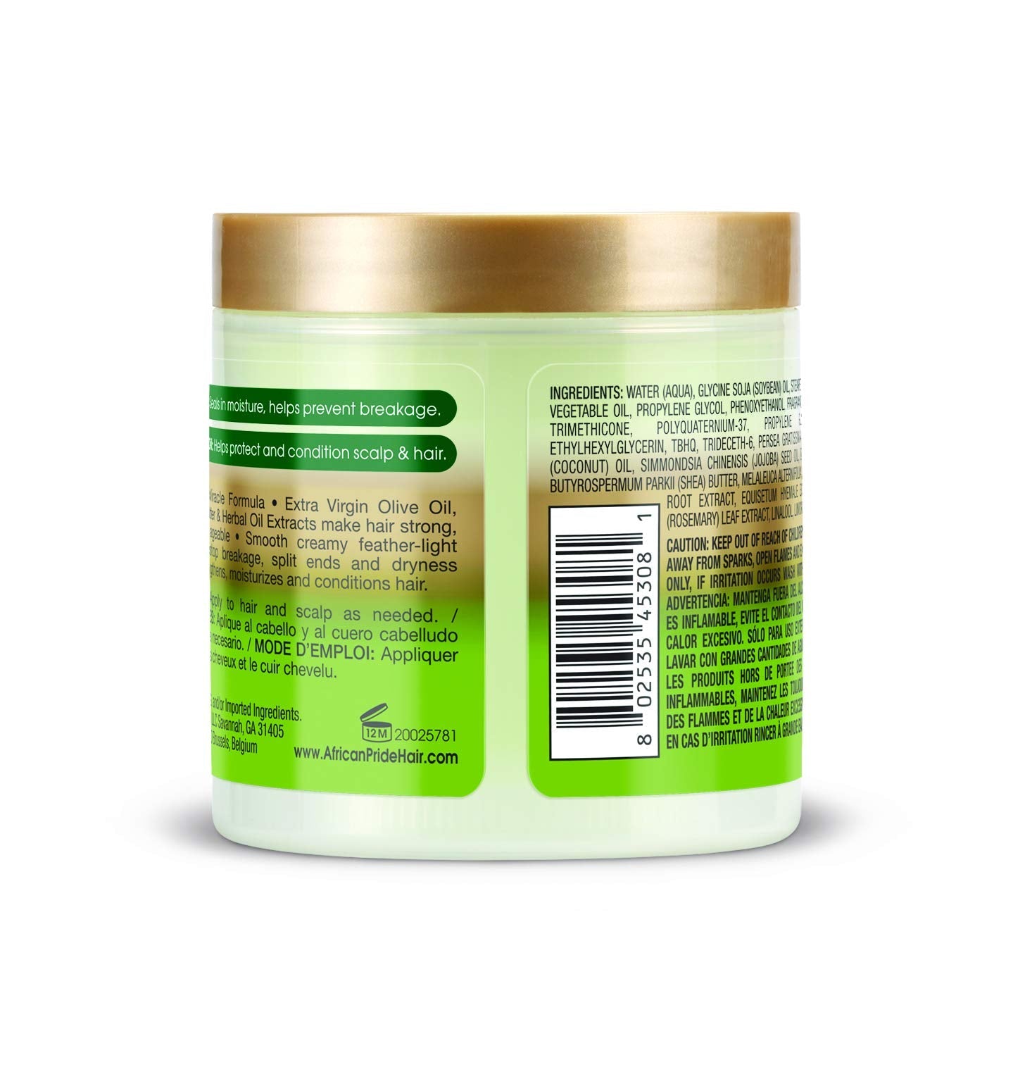 African Pride Olive Miracle Anti-Breakage Formula (3 Pack) Beauty & Personal Care African Pride