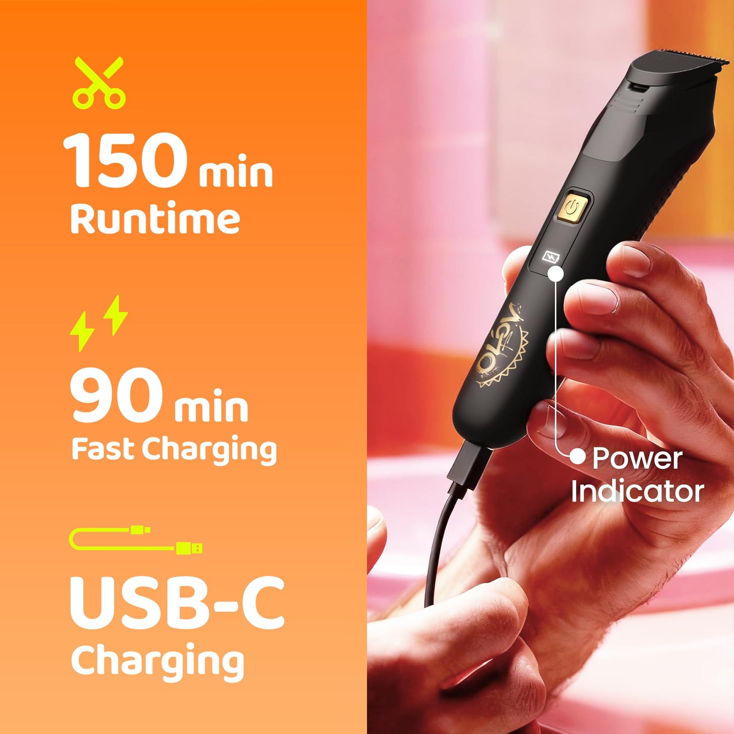 OLOV LITE Electric Beard Trimmer for Men,Nose Hair Trimmer & Men's Electric Razor 10-in-1 Grooming Kit Cordless Shaver Gift-Ready for Men(Black) Beauty and Personal Care OLOV LITE