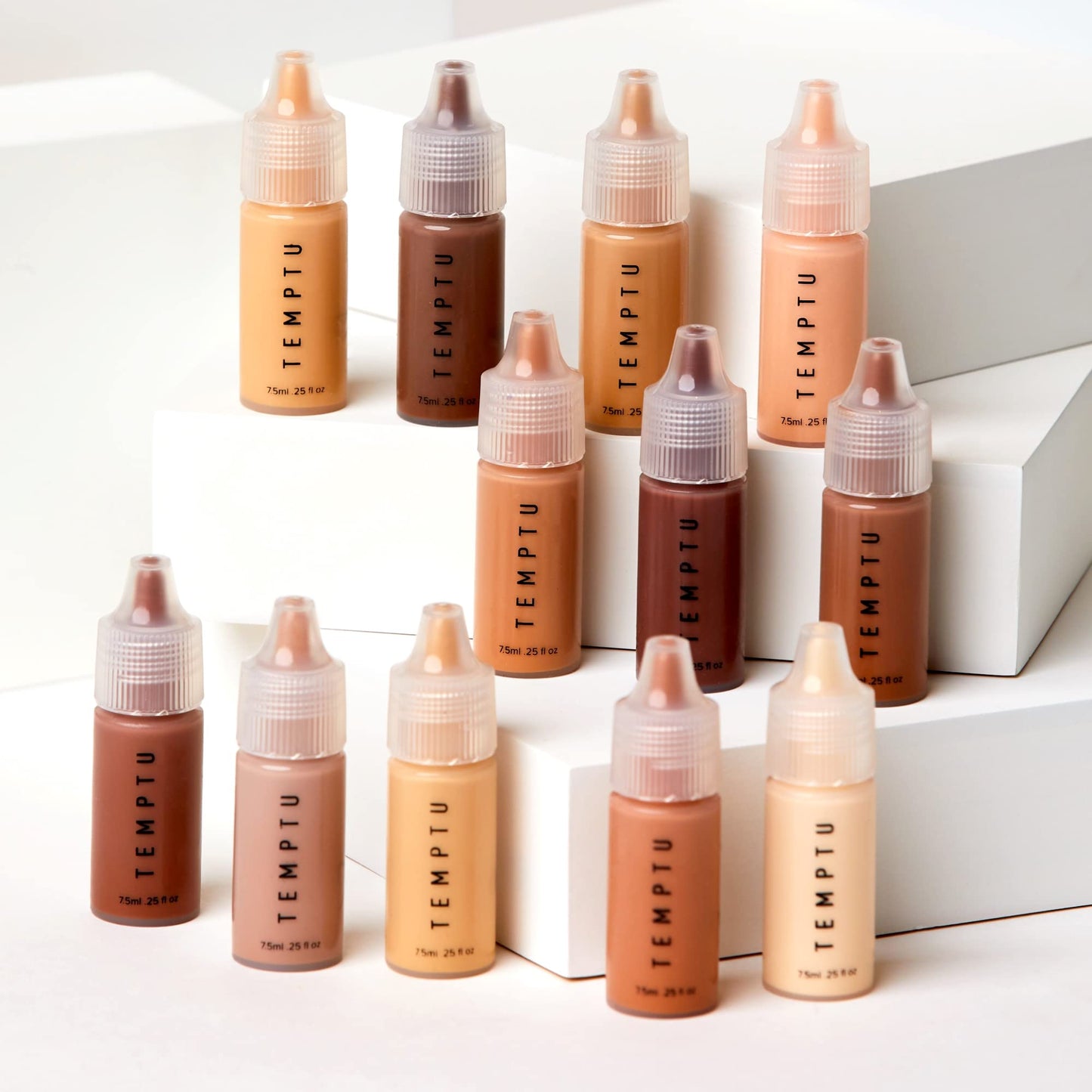 TEMPTU S/B Silicone-Based Airbrush Foundation: Professional Long-Wear Liquid Makeup, Sheer To Full Coverage For A Hydrated, Healthy-Looking Glow Beauty & Personal Care TEMPTU