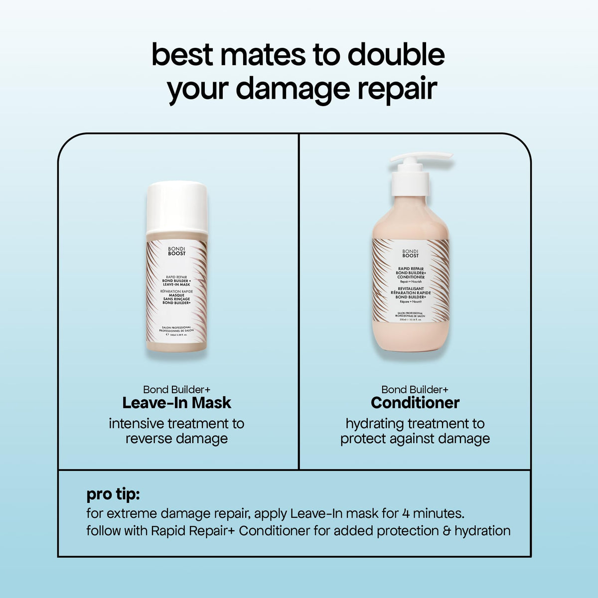 BONDIBOOST Rapid Repair Bond Conditioner, Damaged Hair, 10.14 fl oz