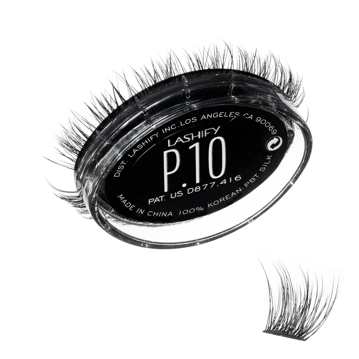 Lashify Plushy 10mm Gossamer Lashes in Black, Easy DIY False Lashes for a Voluminous Yet Still Natural Look Beauty & Personal Care Lashify