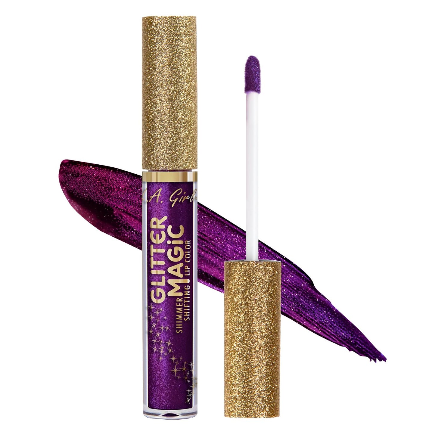 L.A. Girl Glitter Magic Shimmer Shifting Lip Color, Hypnotic GLC897 Beauty & Personal Care L.A. Girl