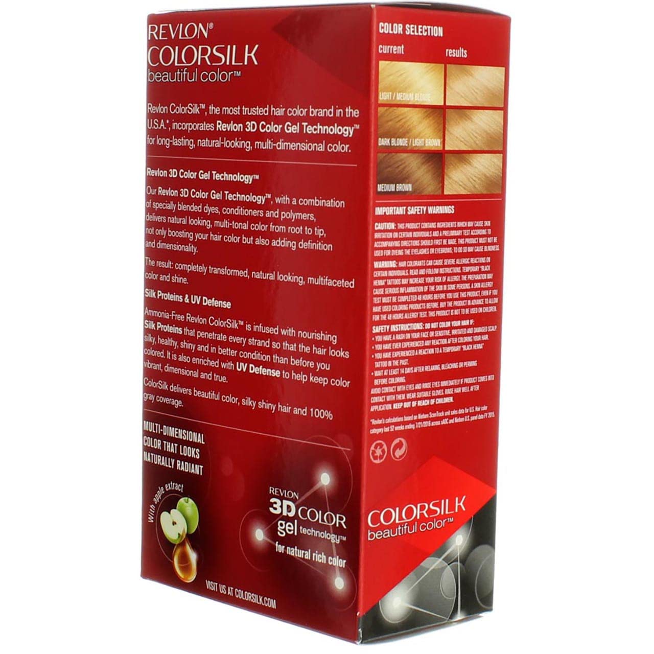 Revlon ColorSilk Hair Color 70 Medium Ash Blonde 1 Each (Pack of 11) Beauty & Personal Care Colorsilk