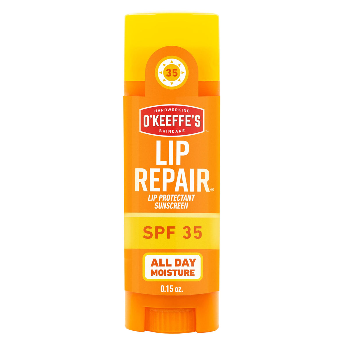 O'Keeffe's Lip Repair SPF 35 Lip Balm - Stick (1 Pack) - Sun-Safe Moisturizer for Extremely Cracked, Dry Lips Beauty & Personal Care O'Keeffe's