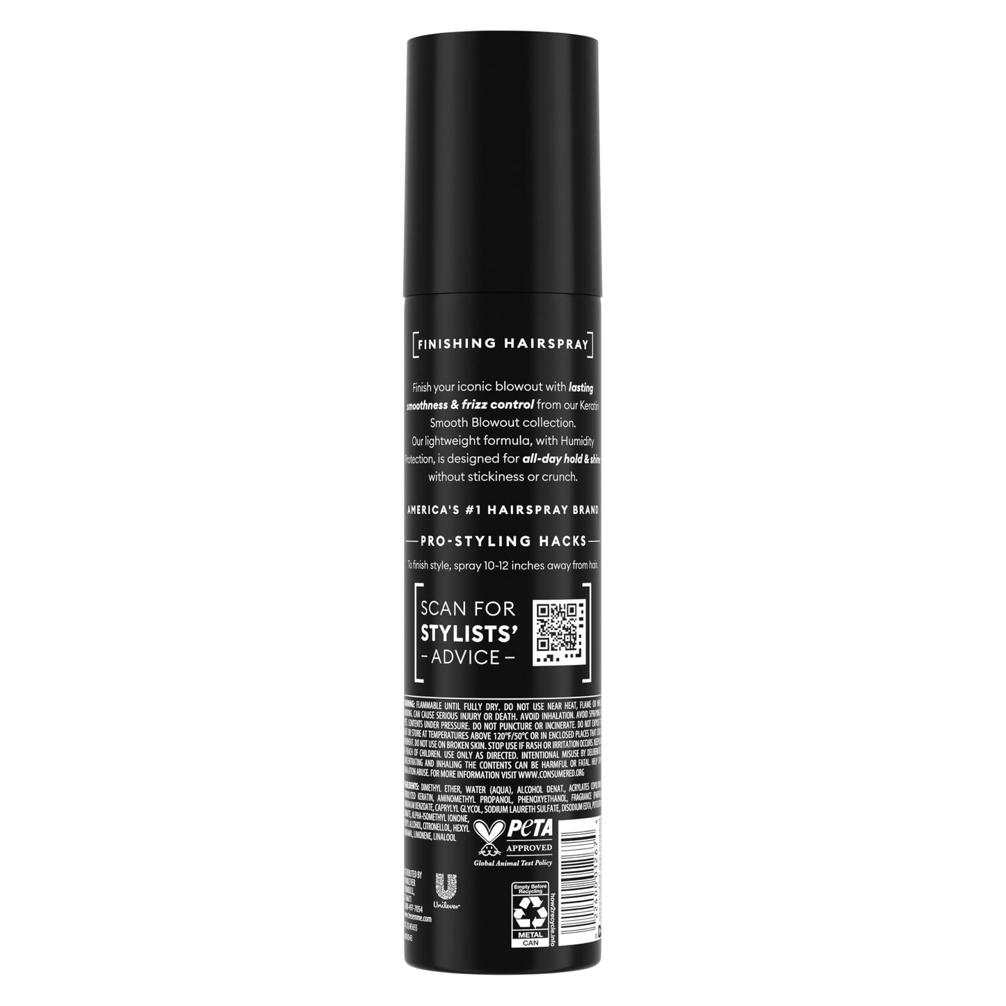 TRESemmé Anti-Frizz Finishing Spray Keratin Smooth for a Flexible Hold Weightless 7 Fl Oz Beauty & Personal Care TRESemmé