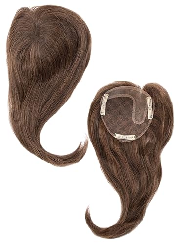 ADD-ON LEFT Human Hair/HF Synthetic Blend Topper by Envy, 5PC Bundle: Topper, 4oz Mara Ray Luxury Shampoo & Conditioner, Wide Tooth Comb, and 19 Page Beauty & Personal Care Belle of Hope Mara Ray