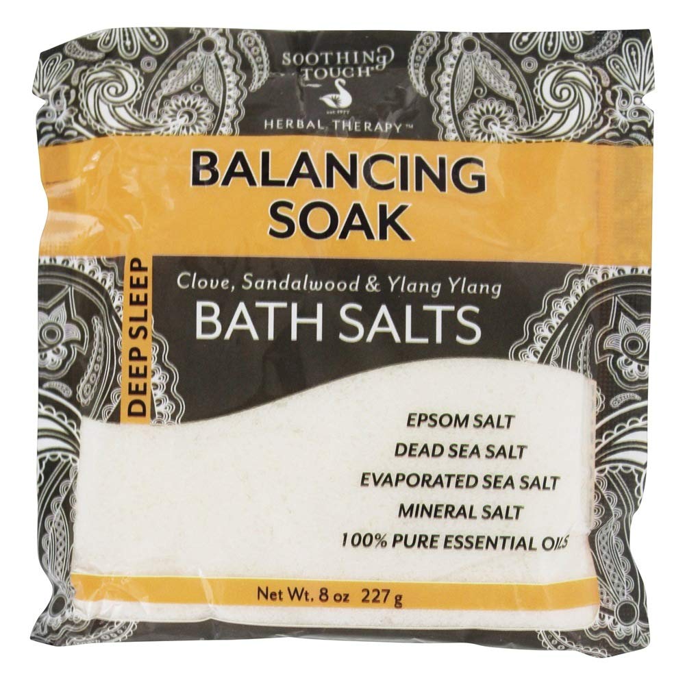 Soothing Touch Balancing Soak Bath Salts Pouch, Clove, 8 Oz Beauty and Personal Care Soothing Touch