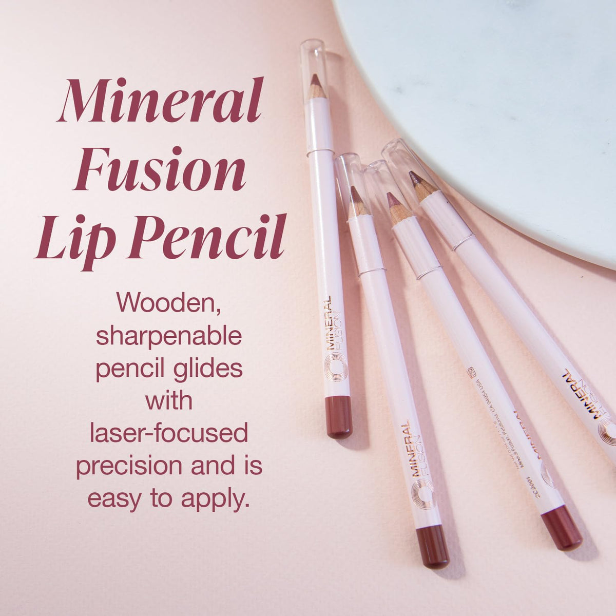 MINERAL FUSION Elegant Lip Pencil, 0.04 OZ Beauty & Personal Care Mineral Fusion
