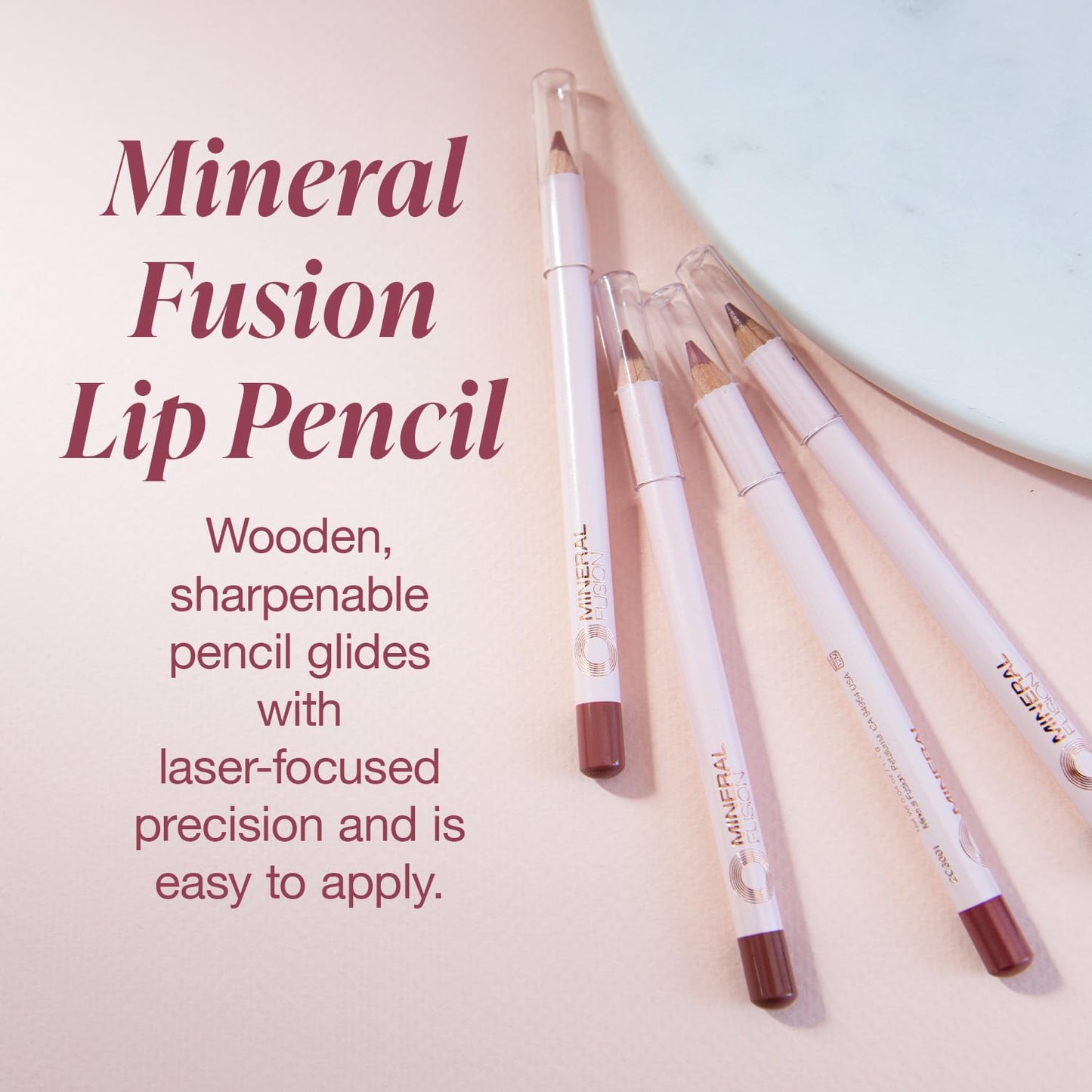 Mineral Fusion, Lip Pencil Burnish, 0.04 Ounce Beauty & Personal Care Mineral Fusion