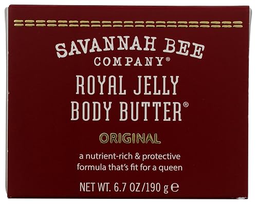 Savannah Bee Company Royal Jelly Body Butter - Deep Hydrating Body Butter - Original Beauty & Personal Care Savannah Bee Company