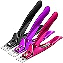Yaomiao 3 Pcs False Premium Nail Clipper for Acrylic Nail Tips Cutter Rustproof Stainless Steel Fingernail Trimmer Manicure Tool for Salon Beauty Beauty & Personal Care Yaomiao