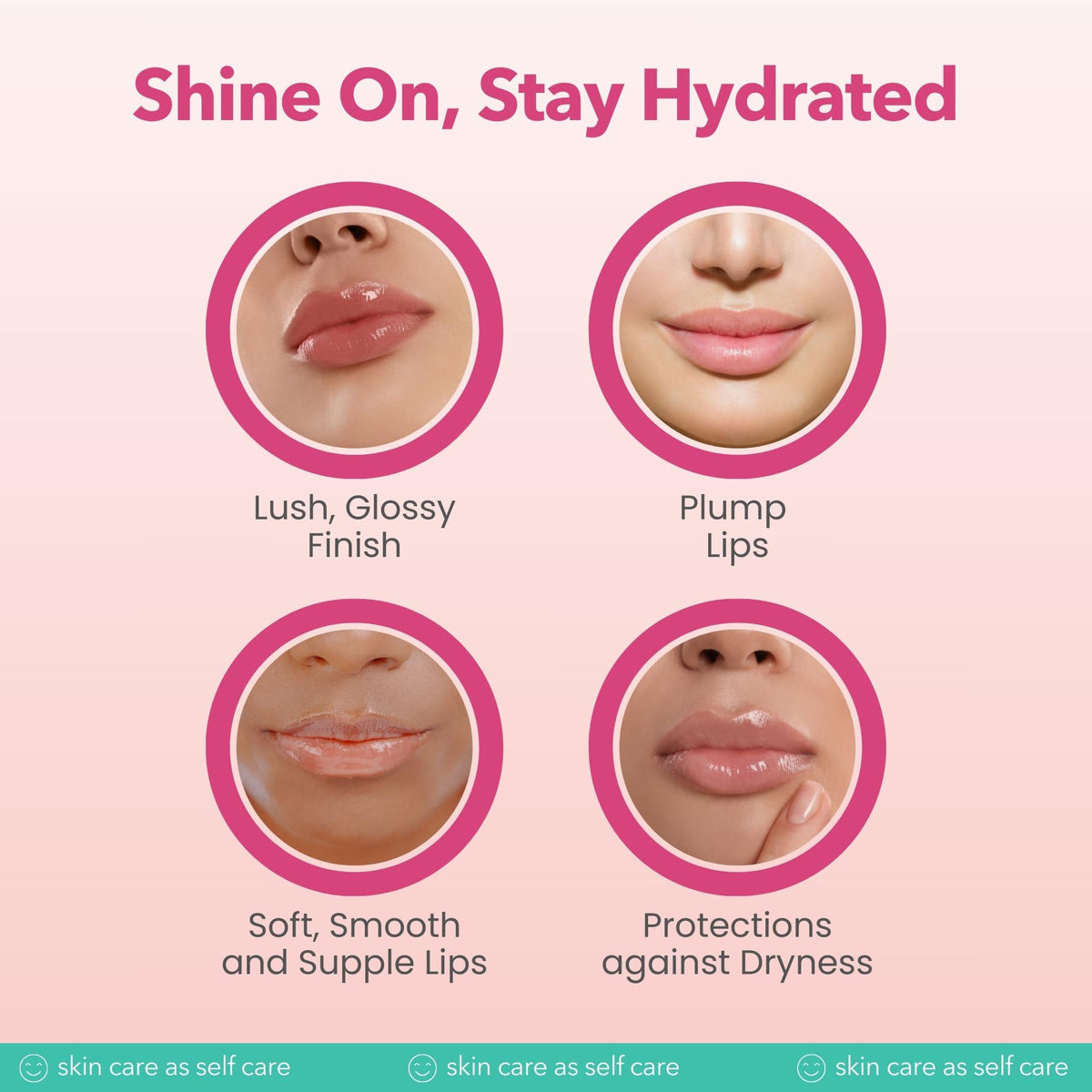 Patchology Lip Gloss for Women - Glossy, Clear Shine Hydrating Lip Balm with Aloe, Honey, Goji Berry Oil - Moisturizing Lip Treatment for Dry, Cracked Beauty & Personal Care Patchology