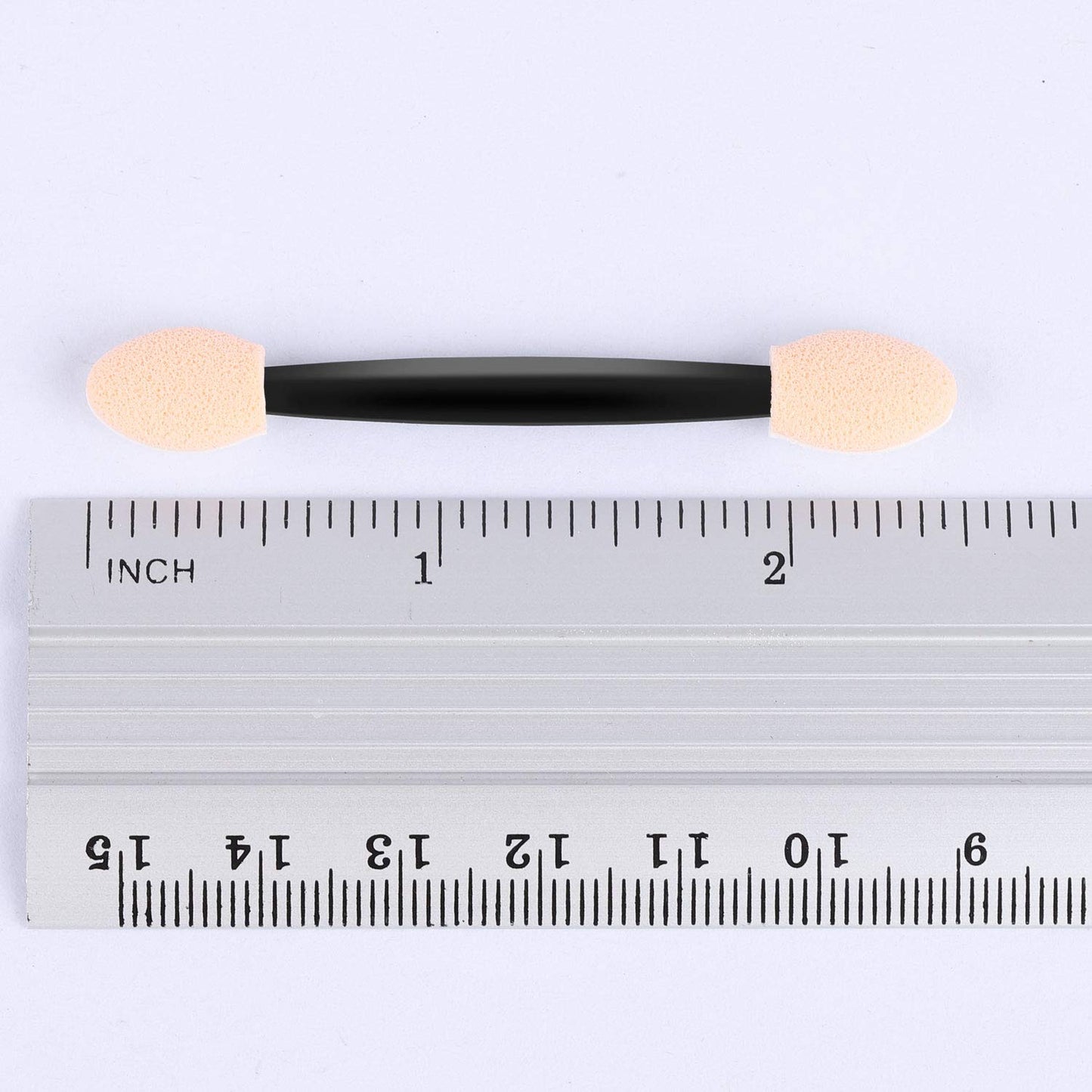 150 Eye Shadow Applicator Disposable Foam Makeup Brush Sponge Tipped Oval Eyeshadow Applicators Dual Sides with Container Beauty & Personal Care Tbestmax