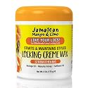 Jamaican Mango & Lime Love Your Locs Locking Creme Wax - Long-Lasting Hold for Locs, Twists & Braids - No Buildup Styling Wax with Natural Ingredients Beauty & Personal Care Jamaican Mango & Lime