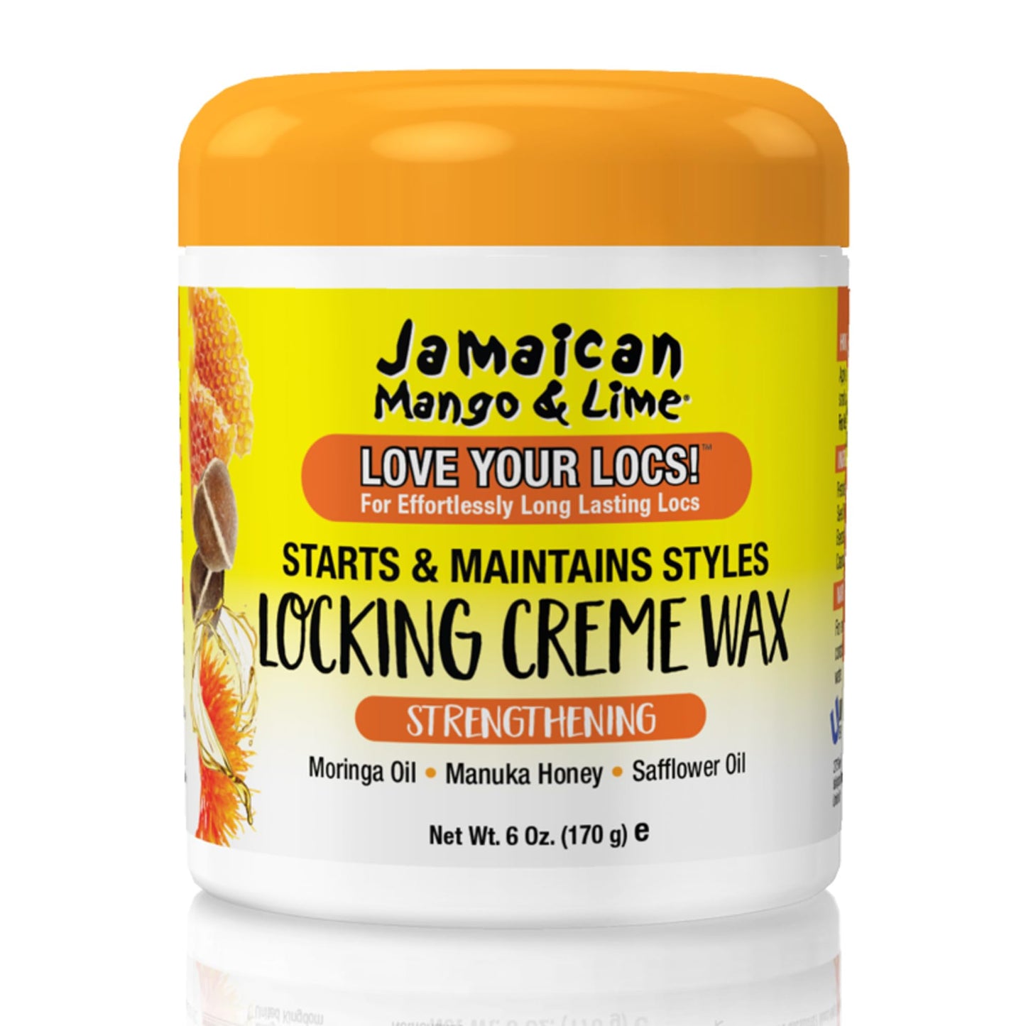 Jamaican Mango & Lime Love Your Locs Locking Creme Wax - Long-Lasting Hold for Locs, Twists & Braids - No Buildup Styling Wax with Natural Ingredients Beauty & Personal Care Jamaican Mango & Lime