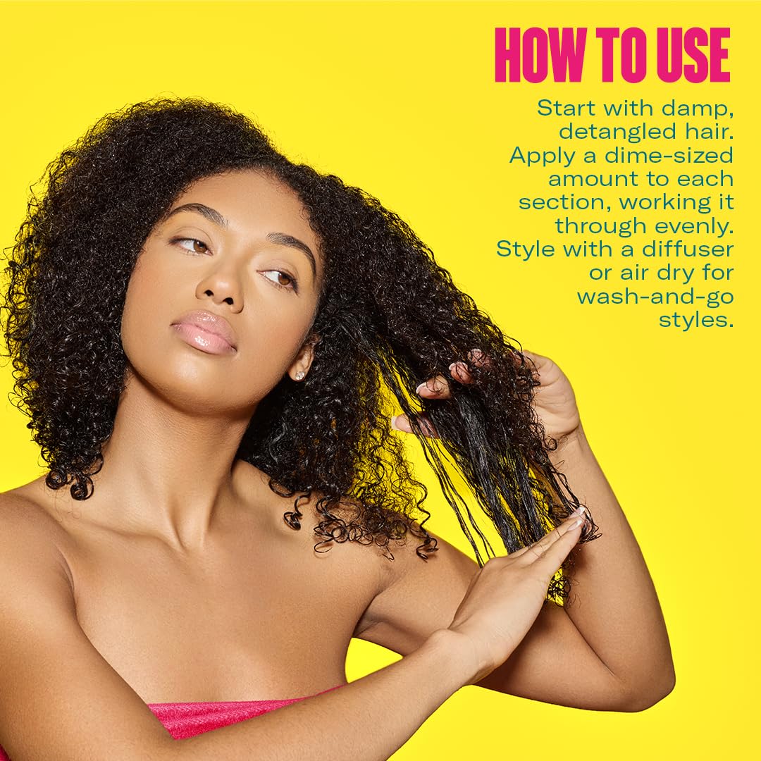Mielle Organics Curl Forming Glaze - Kalahari Melon & Aloe Vera Deep Hydration Styling Gel for Dry, Curly and Textured Hair - Enhances Curl Definition Beauty & Personal Care Mielle Organics