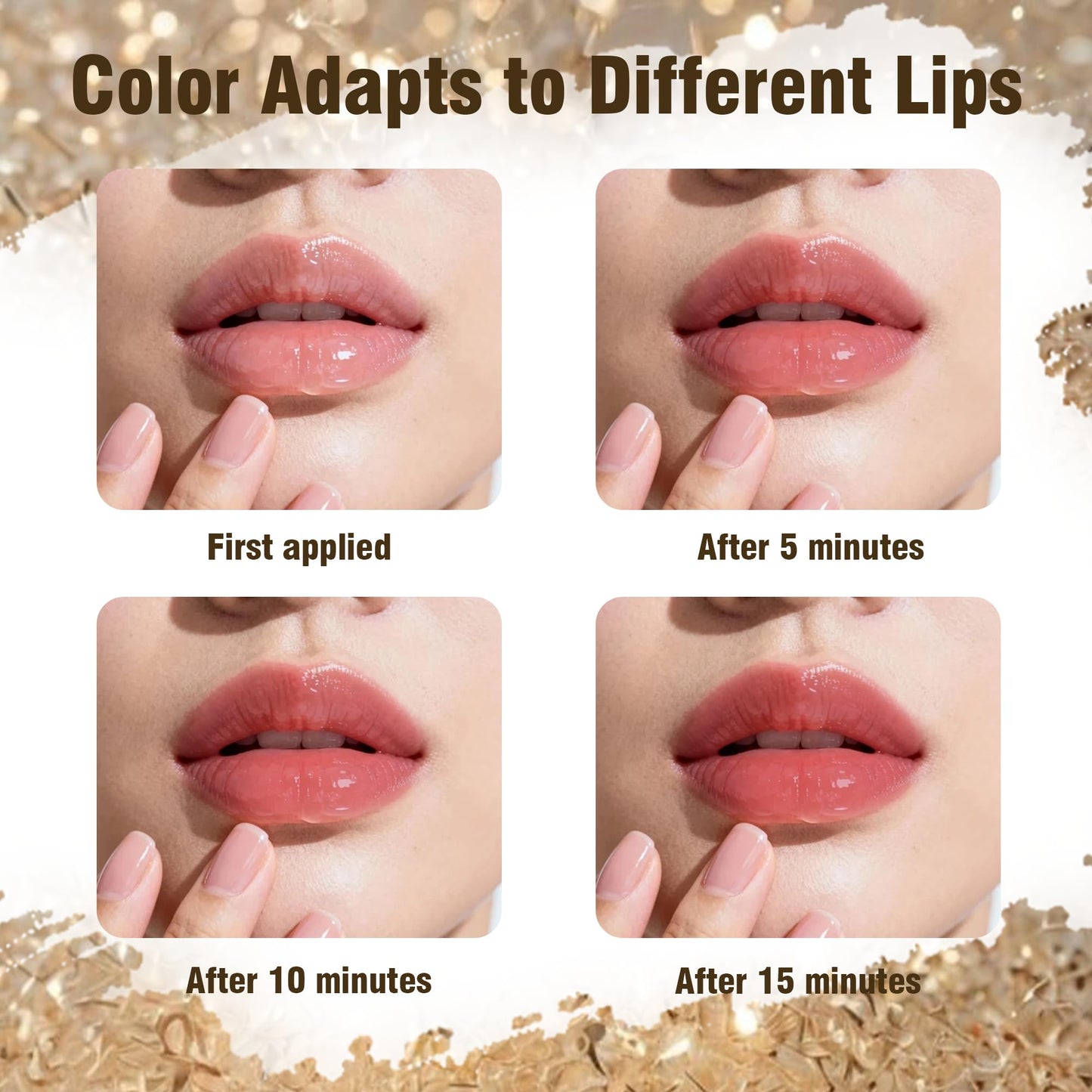 Aquae Color Changing Lipstick, Moisturizing Temperature Reactive Lip Balm, Long Lasting Transfer Resistant Lipstick, Personalized Natural Pink Shade Beauty & Personal Care Aquae