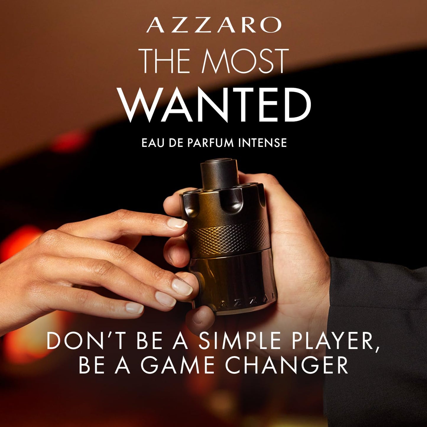 Azzaro The Most Wanted Eau de Parfum Intense - Long Lasting Woody Ambery Spicy Fougère Cologne for Men - With Notes of Bold Woody Accord, Spicy Beauty and Personal Care Azzaro