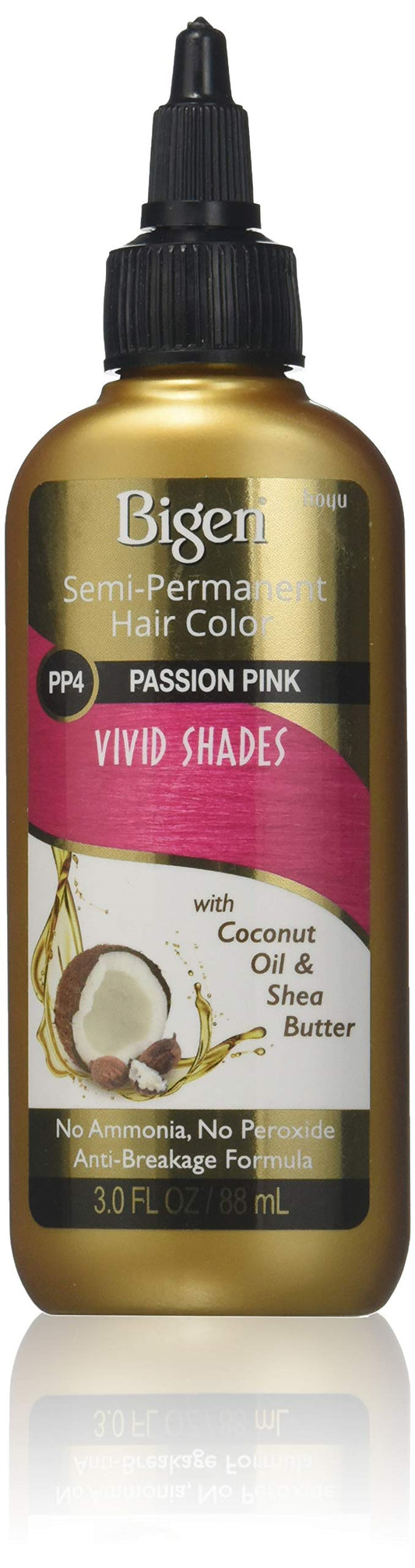 Bigen Semi-Permanent Haircolor #Pp4 Passion Pink 3 Ounce (88ml) Beauty & Personal Care Bigen