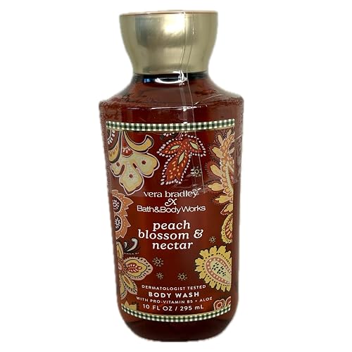 Bath & Body Works Peach Blossom & Nectar Body Wash - Sweet Peach Floral Daily Shower Gel Beauty & Personal Care Bath & Body Works