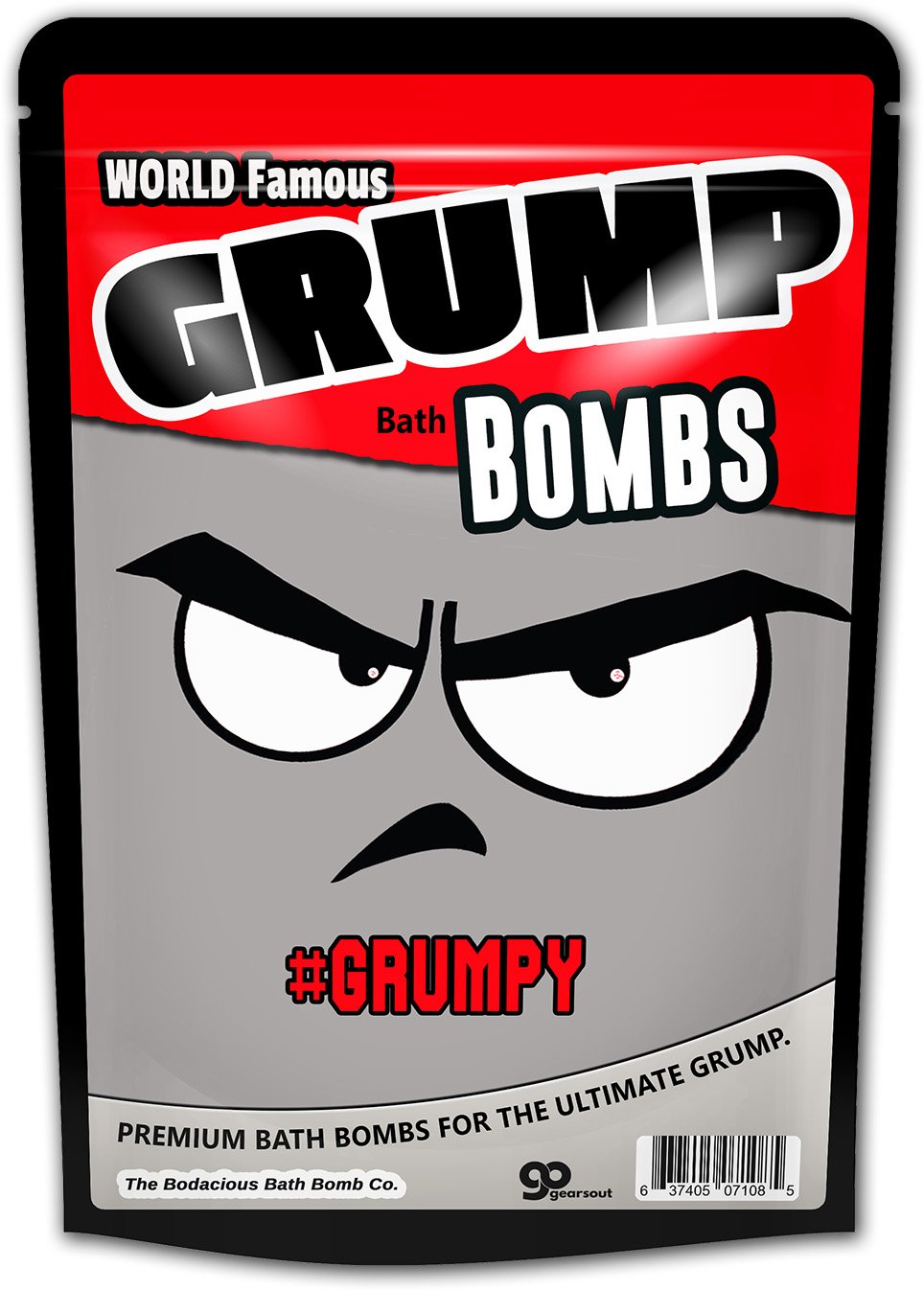 Giant Grump Bath Bombs XL Bath Balls Funny Bathbombs for Men Black and Blue Bath Fizzers Fun Old Man Gags Stocking Stuffers for Dads Grandpa Gags 2… Beauty & Personal Care The Bodacious Bath Co.