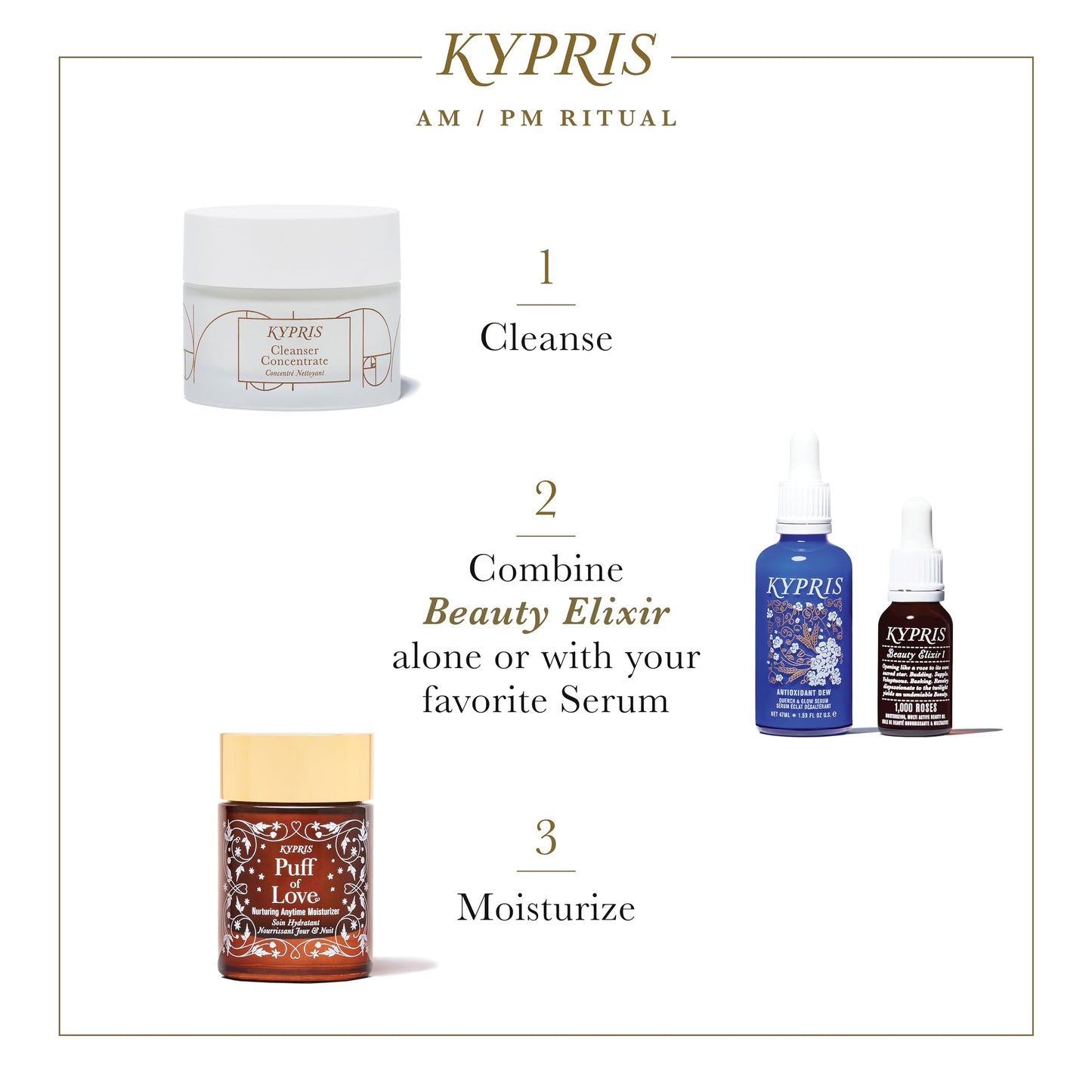 KYPRIS, Beauty Elixir I: 1,000 Roses Rich Moisturizing Face Oil, Bioidentical Antioxidant Complex w/ CoQ10 & Vitamin C Ester THD Rose (0.47 fl oz… Beauty & Personal Care KYPRIS