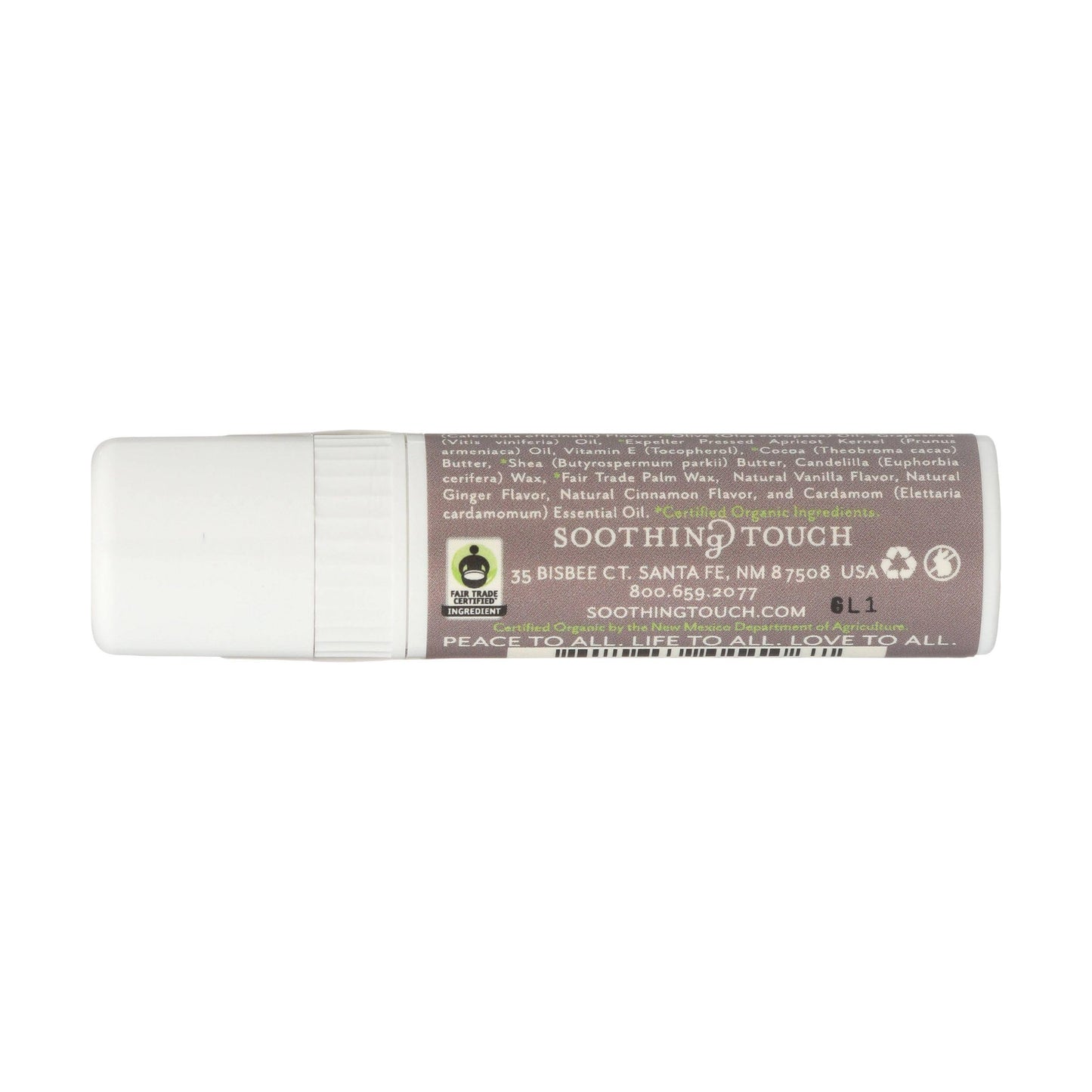SOOTHING TOUCH LIP BALM, VEGAN, VANILLA CHAI, 0.25 OZ Beauty and Personal Care Soothing Touch