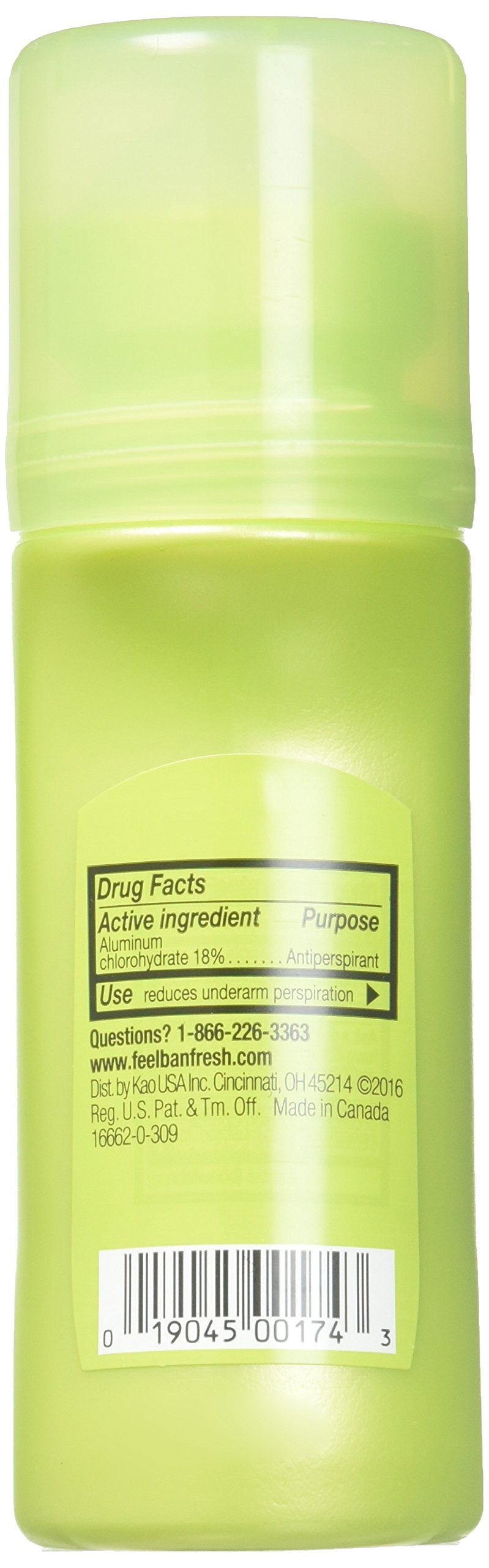 Ban Deodorant 3.5 Ounce Roll-On Unscented (103ml) (2 Pack) Beauty and Personal Care Ban