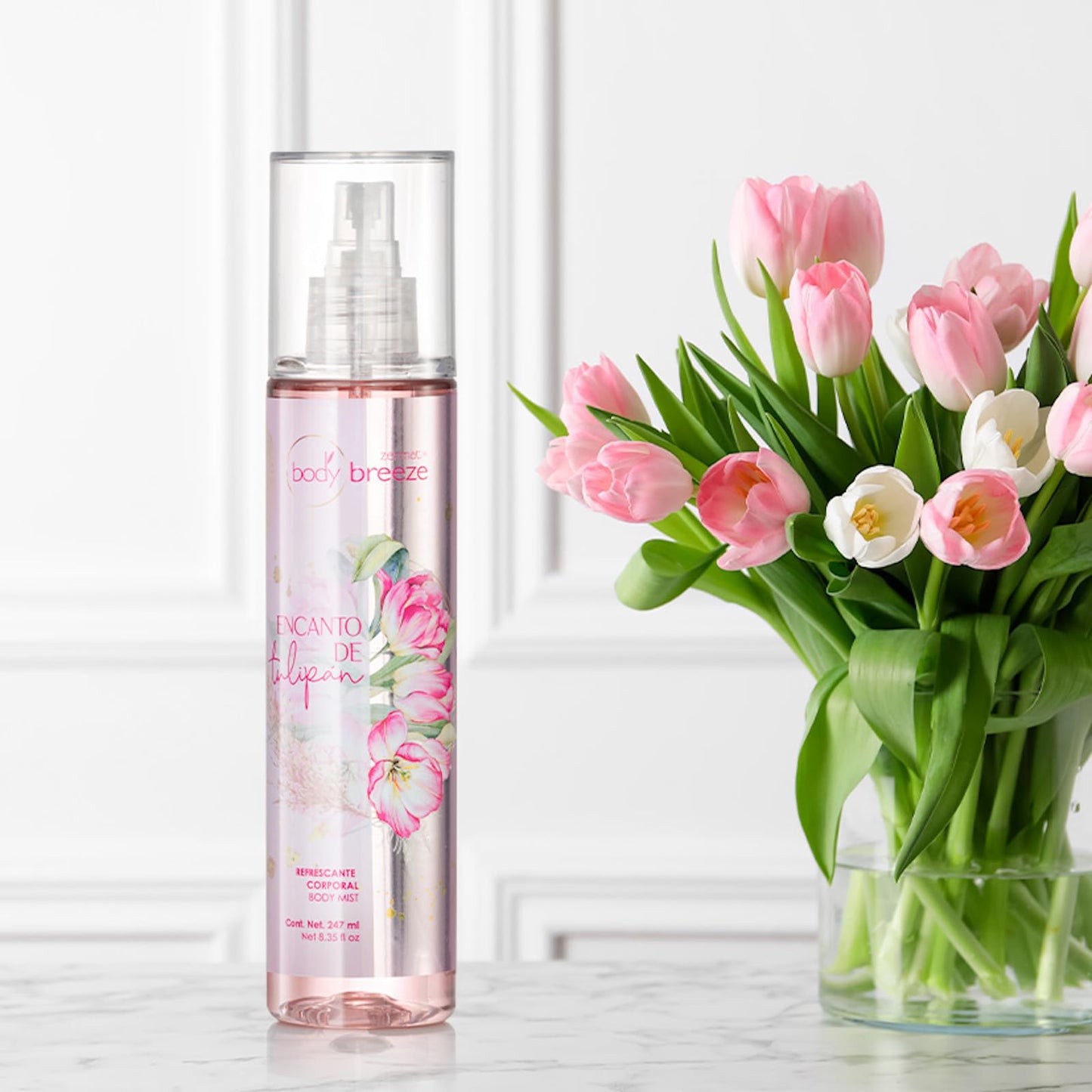 Zermat Body Mist Encanto Tulipan, body spray for Women - Hydrating Floral Fragrance Spray, 8.35 Fl. Oz. Beauty & Personal Care Zermat