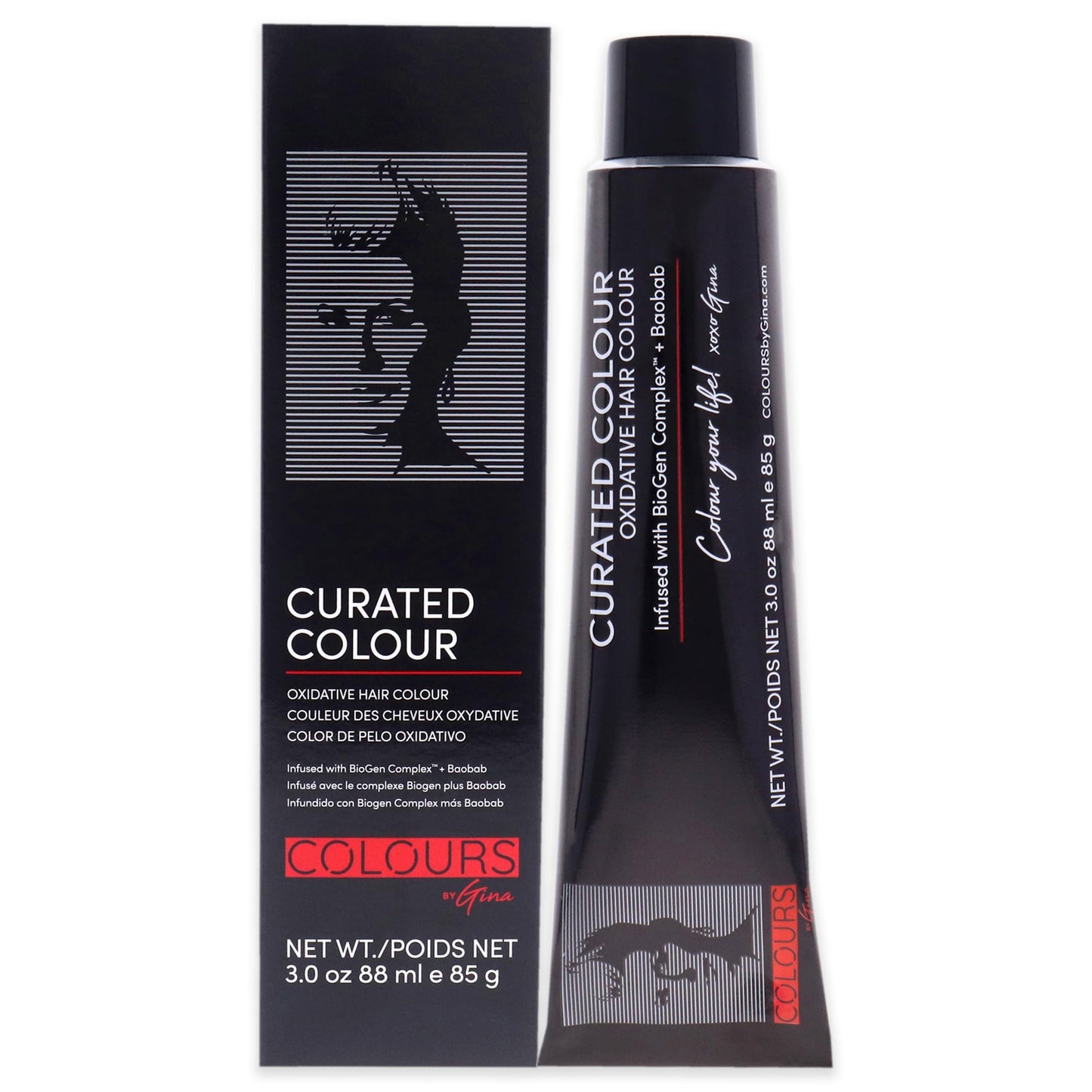 Colours By Gina Curated Colour - 2.0-2N Darkest Natural Brown by Colours By Gina for Unisex - 3 oz Hair Color Beauty & Personal Care Colours By Gina