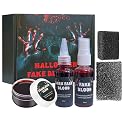 5PCS Halloween Fake Blood Kit, Fake Blood Spray, Fake Blood for Clothes, Suitable for Vampires, Zombies, Horror Costumes Beauty & Personal Care TBTFW