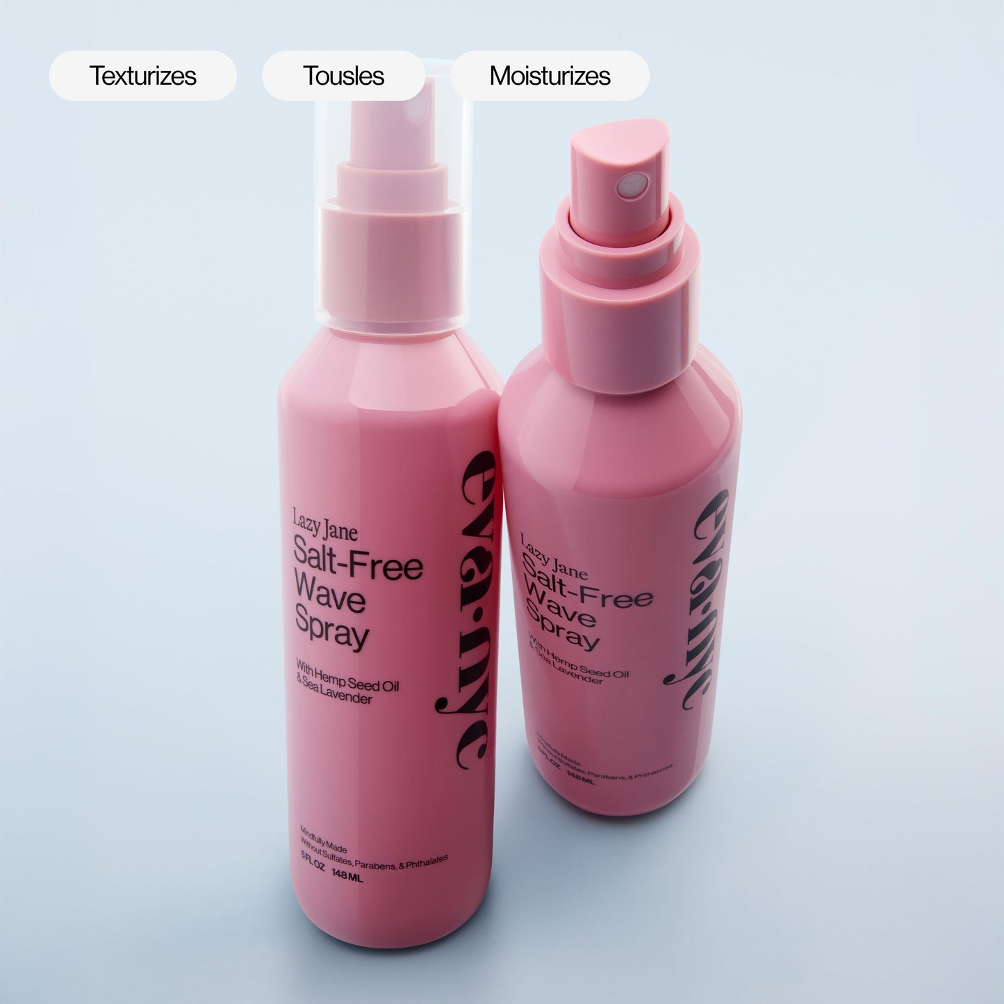 Eva NYC Salt-Free Effortless Texture Wave Spray - Lightweight, Buildable Formula to Enhance Waves - Hemp Seed Oil + Sea Lavender for Moisture Beauty & Personal Care EVA·NYC