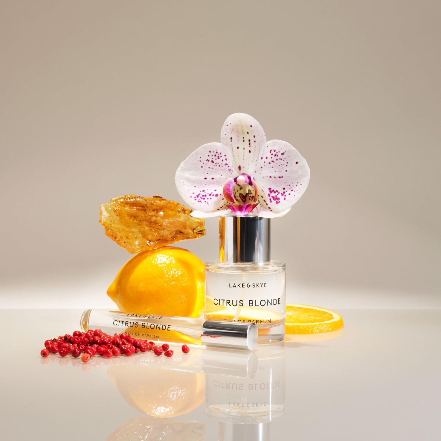 Lake & Skye Citrus Blonde 15mL Eau de Parfum Travel Spray - Bergamont, Cedarwood, Floral, Fruity, Vegan, Paraben-Free, Cruelty-Free Beauty & Personal Care Lake & Skye