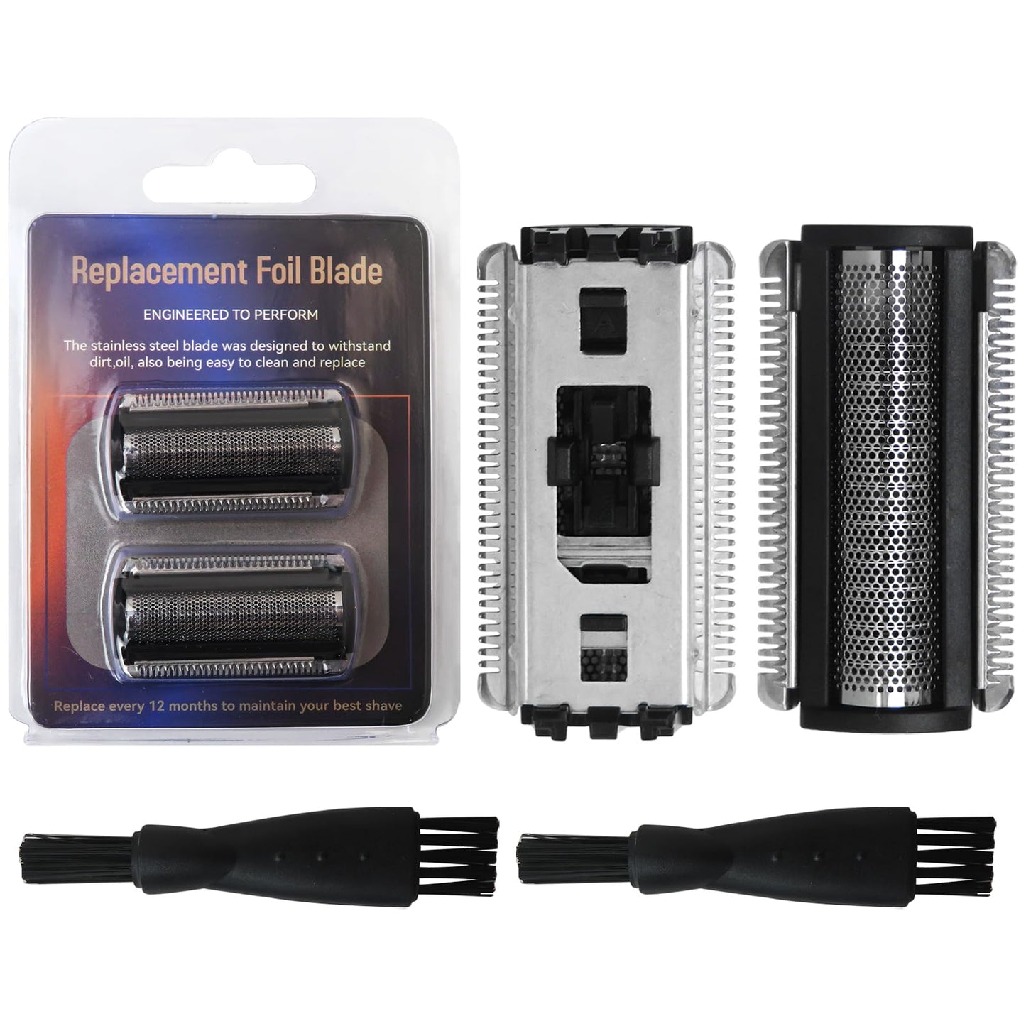 Men Body Hair Trimmer Foil Blade For MANSCAPED The Lawn Mower 5.0 Ultra Hair Trimmer, Comfortable Groin Hair Foil Shaver Head for Close Body Hair Beauty and Personal Care USonline911