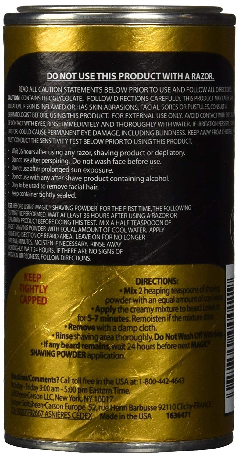 Magic Fragrant Shaving Powder Gold 4.5 Ounce (127g) (2 Pack) Beauty & Personal Care Magic Shave