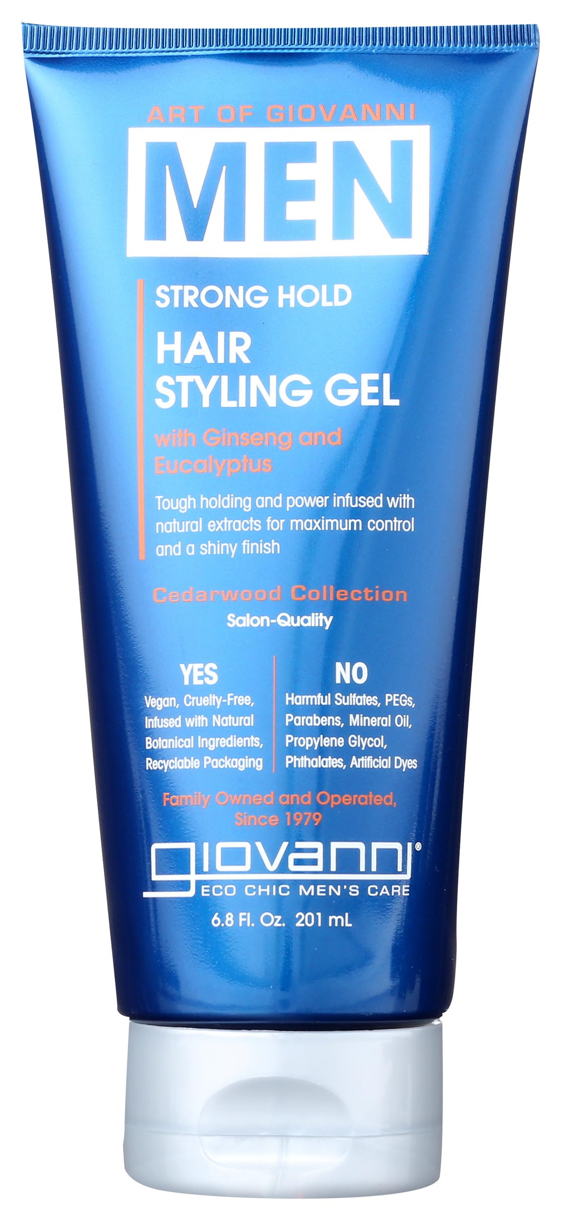 Giovanni Cosmetics Men Hair Styling Gel, 6.8 oz Beauty & Personal Care GIOVANNI
