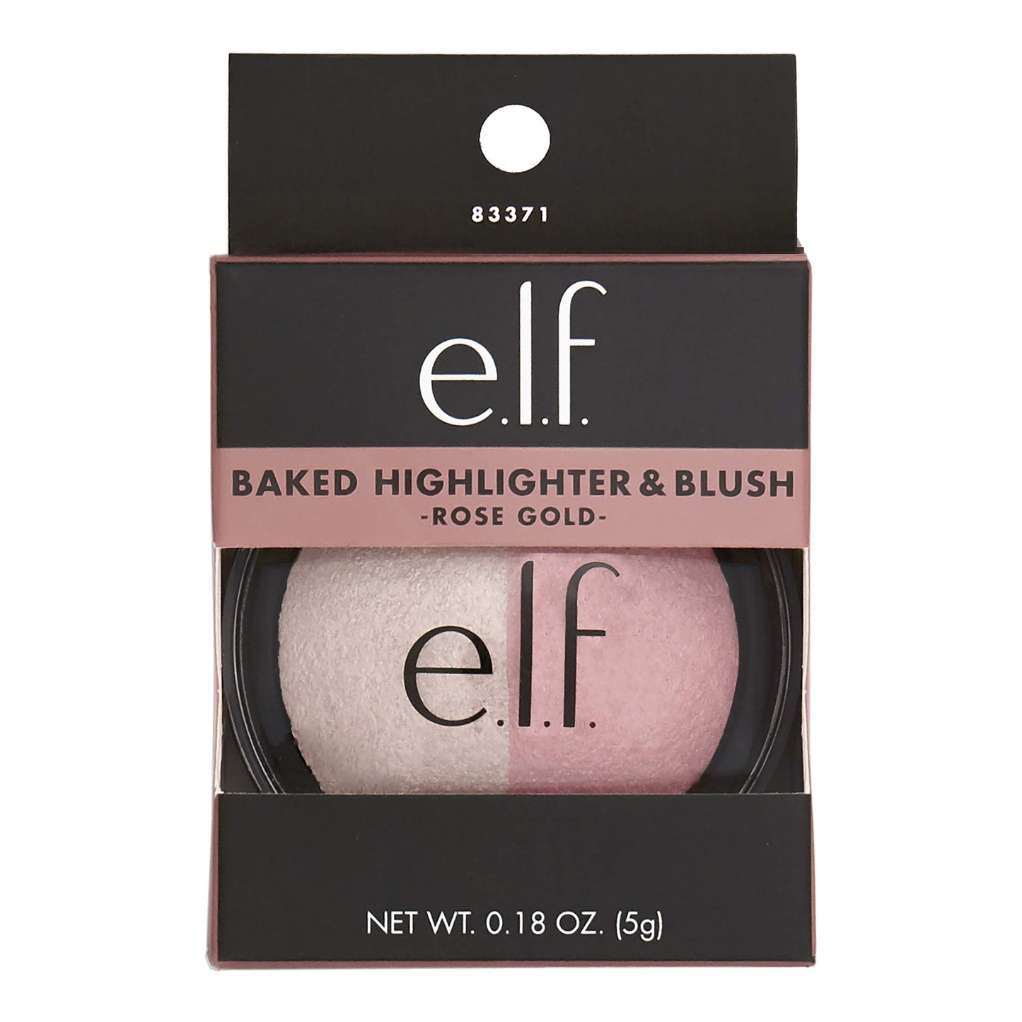 Elf Cosmetics Baked Highlighter & Blush 83371 Rose Gold, 0.6 Ounce Beauty & Personal Care e.l.f.