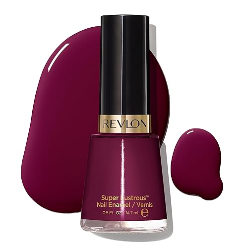 Revlon Super Lustrous Nail Polish, Chip-Resistant & Longwear Formula, High Shine Finish, 570 Vixen, 0.5 fl oz Beauty & Personal Care REVLON