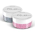 MARBLERS Twinkle Face & Body Glitter Duo [Holo Fairy Powder & Flamingo] 0.36oz (10g) | Non-Toxic | Cruelty-Free | Eyeshadow, Nail Polish, Nail Art | Beauty & Personal Care MARBLERS