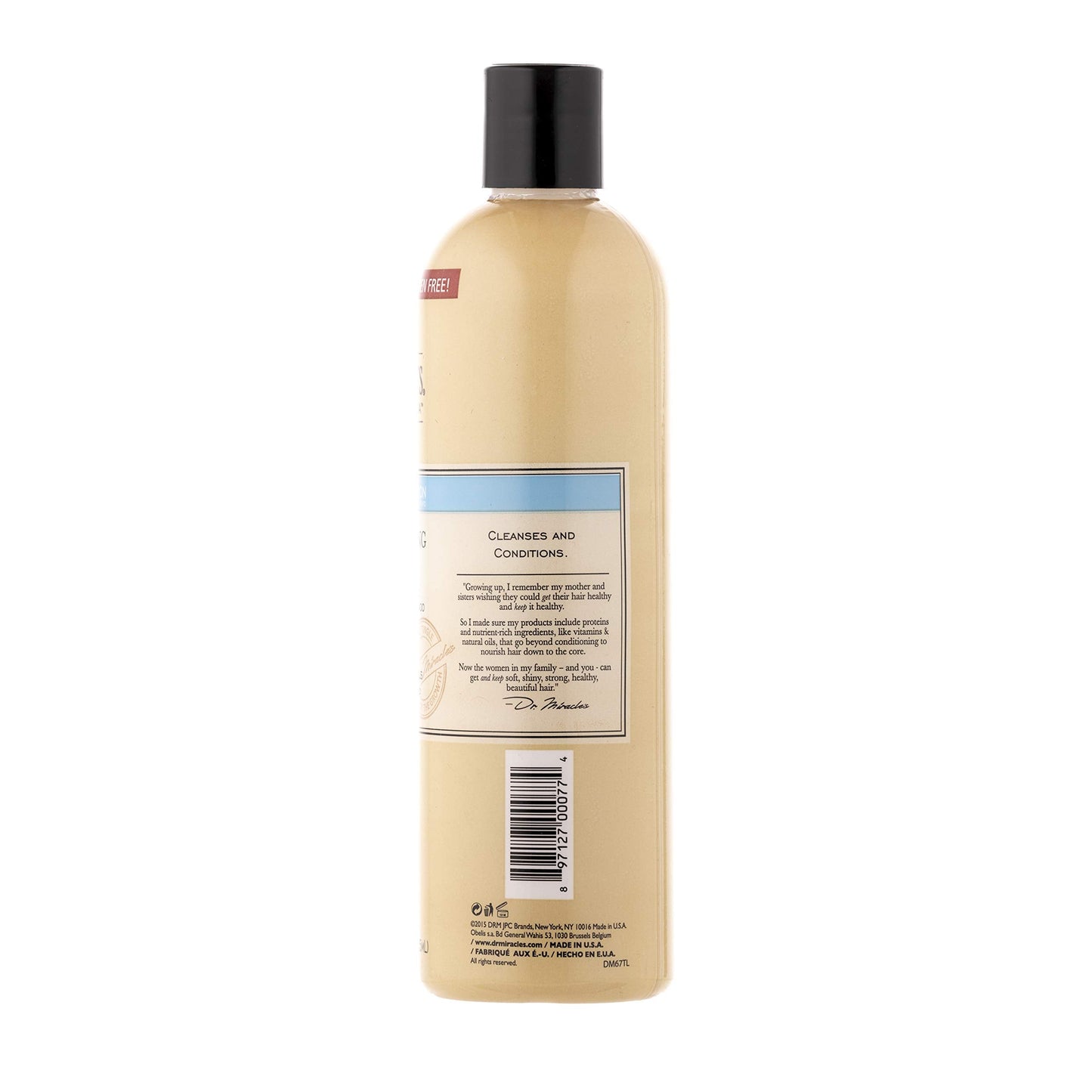 Dr. Miracles Cleanse & Condition Shampoo 12oz (6 Pack) Beauty & Personal Care Dr. Miracle's