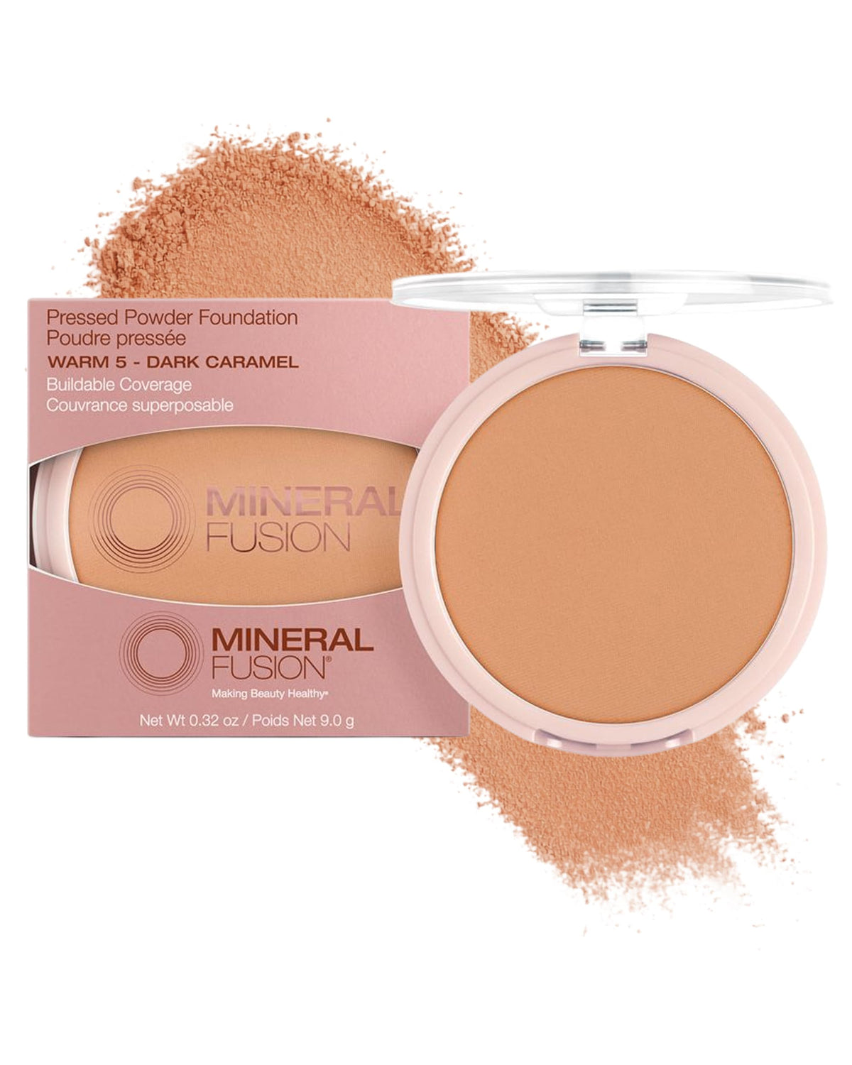 Mineral Fusion Pressed Powder Foundation (Warm 5)