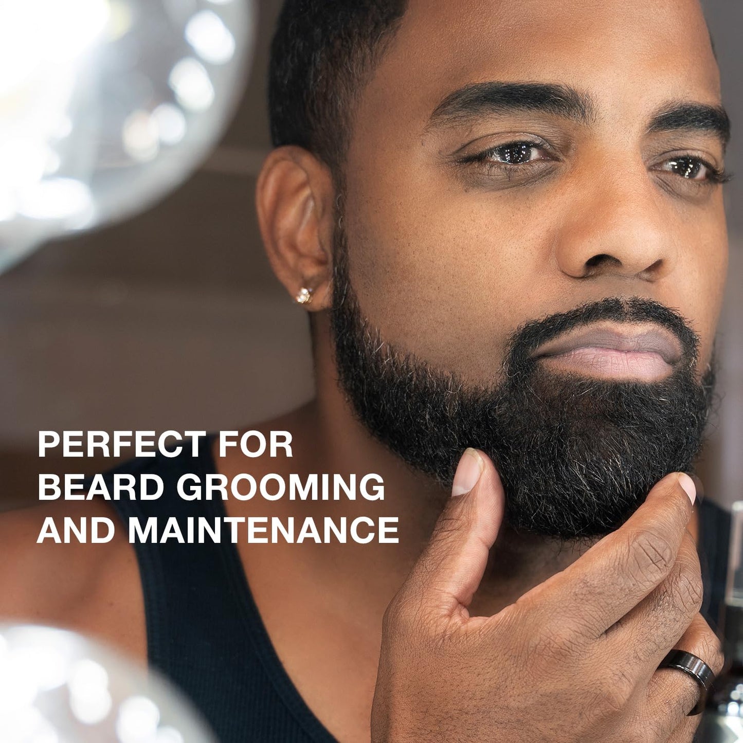 Bedroom Kandi Men’s Beard Grooming Kit - Beard Brush, Comb, Scissors & Beard Kit Travel Bag - Textured, Coarse Hair, Mustache Care & Daily Grooming Beauty and Personal Care Kandi